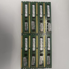 LOT  8 Samsung 1GB M391B2873FHO-CH9 1GB PC3 10600E 1Rx8 Dimm DDR3 HP picture