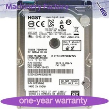 New Hitachi 750GB HTS721075A9E630 7200RPM 16MB SATA 2.5