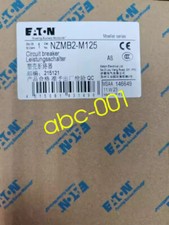 1pcs EATON NZMB2-M125  Plastic Shell Circuit Breaker DHL/FedEx picture