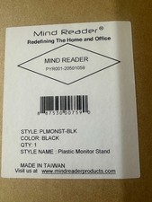 Mind Reader Monitor Stand Laptop Riser Desktop Organizer picture