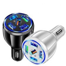 Car Charger 4/5/6 USB QC 3.0 Adapter Car Accessories LED Display Fast Charging picture