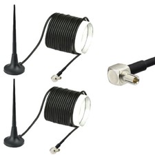 4G LTE Mini TS9 Antenna for Netgear NIGHTHAWK M1 MR1100 Mobile WiFi Hotspot 2pcs picture