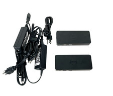 Dell D1000 Docking Station with power adapter lot of 2 picture