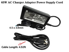 New For HP 15-1233wm 15-1010wm 15-1125wm 15-1039wm 65W AC Power Adapter Charger picture