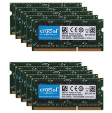 Crucial 10X 4GB PC3L 12800 2RX8 DDR3L 1600MHz Memory RAM SODIMM For iMac Macbook picture