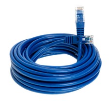 CAT5e Ethernet Patch Cable RJ-45 Internet Cord Blue 25FT- 200FT Multi-Pack LOT picture