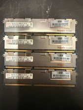 Hynix 32GB Kit (8GBx4) / PC3-10600R DDR3 2Rx4 RAM HMT31GR7BFR4C-H9 D7 AB picture