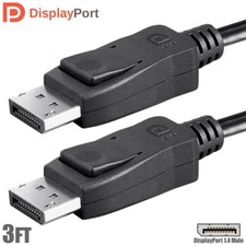 3FT DisplayPort DP 1.4 Male to Male Cable 8K 4K HBR3 DSC 32Gbps PC Mac Monitor picture