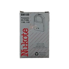  Nu-Kote BM189 Black Matrix Inked Seamless Nylon w/Re-inker New Sealed  picture
