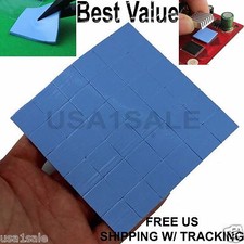 lot of 36 Thermal Conductive Pads 15x15x1 mm For Heat-sink Chip GPU/CPU PS 2 3 4 picture
