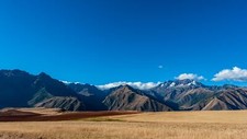 Landscape mountains clouds sky Custom Gaming Mat Desk picture