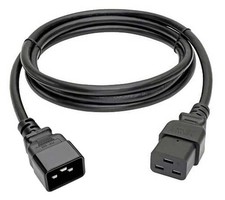 6FT Premium IEC320 C20 To C19 Heavy Duty  C14 to C19 Power Cord 15A 125V 14AWG picture