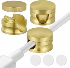 3 Pack Upgraded Cord Management Clips with Extra-Large Adhesive Base, Stronger H picture
