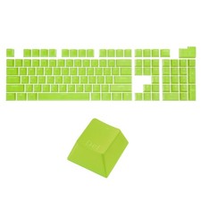 108 Keys Pudding Keycaps Set ABS for Mechanical Keyboard Layout Green picture