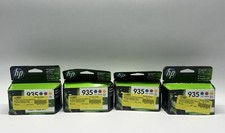 Lot of 4 New Sealed HP 935 Genuine Magenta/Cyan/Yellow Ink Cartridge EXP 05/24 picture