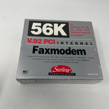 V.92 PCI Internal Faxmodem 56k Sterling Communications picture