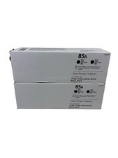 HP 85A CE285AD BLACK DUAL PACK PRINT CARTRIDGES LASERJET PRO (35C) 1 Open Box picture