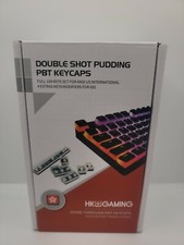 HK Gaming Double Shot Shine Through Pudding PBT Keycaps picture