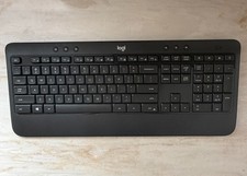 Logitech K540 Wireless Full Size Keyboard Black w/ Palm Rest Numeric Keypad picture