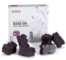 NEW Xerox Phaser 8860 Magenta Solid Ink 108R00747( 6 ) Sticks  picture