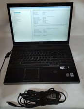 Dell Precision M6400 Laptop Intel Core2 Duo P8400 2.26GHz 4GB 80GB SEE NOTES picture