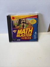 Math Blaster ages 9-12 -Master Math for 4th-6th Graders 15 Essential Skills 1998 picture