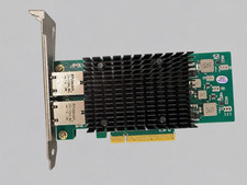 10Gtek X540 10Gb Dual RJ45 PCIe x8 Ethernet LAN Network Card Full Bracket picture