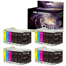 24-Pack LC51 LC-51 Ink Cartridge for DCP-330C FAX-2580C Printer (12B4C4M4Y) picture