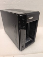 🎸 QNAP TS-219P II 2-Bay NAS Enclosure, No HDD No Caddy No Adapter, For Parts picture