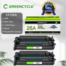 2PK For HP Laserjet M402dw MFP M426fdn CF226A 26A Black Laser Toner Cartridge picture