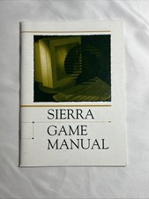 Vintage Sierra Game Manual 1993 Gaming instructions  Window, Mac .........(C6B5) picture