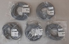 Qty 5 C2G 25' Cat6 Snagless Unshielded Ethernet Network Patch Cable Gray 27135 picture