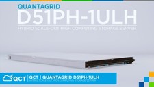 NIB 1U Quanta Storage Server Barebone 12x LFF QCT D51PH-1ULH 12GB/s SAS3 RAILS picture