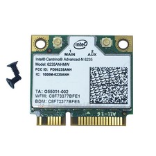 intel centrino advanced-n 6235ANHMW Wireless+ BLUETOOTH 4.0 WiFi MINICARD 5GHZ picture