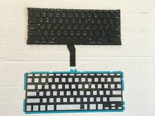 US Black Keyboard w/Backlight & Screws for MacBook Air 13