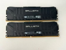 Crucial Ballistix 16GB (2x8GB) DDR4 2666MHz CL16 Desktop RAM Black BL8G26C16U4B picture