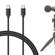 Geekria Microphone Cables for Shure MV7, MV88+, MV5, MV51, MVi (4.9 ft) picture