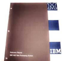 Mint Condition IBM Reference Manual 1401 Data Processing System - March 1963 picture