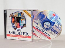 Vtg. 1998 Grolier Multimedia Encyclopedia - Deluxe 2 CD Version . Windows CD-ROM picture