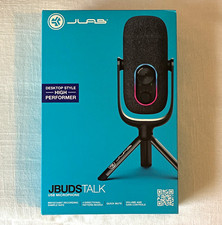 JLab JBuds Talk USB Desktop Microphone Black, Quick Mute, 4 Pattern Modes picture