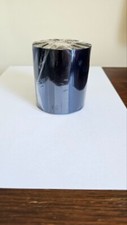 Blue Color Thermal Transfer Wax Ribbon roll 76mm*360m CAB, Zebra, Datamax.  IN picture
