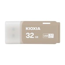 KIOXIA USB Flash Memory 32GB USB3.2 Gen1 Genuine Japanese Product Warm Gray picture