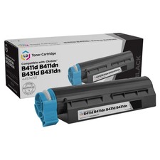 LD 44574701 Black Toner Cartridge for Okidata MB461 MFP MB471 MB471W B411 B411dn picture