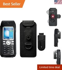 Elegant Faux Leather Case with Rotating Clip for Cisco 7925G & 7925G-EX picture