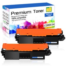2PK CRG051H 051H Toner Cartridge for Canon ImageCLASS MF267dw MF269dw LBP162dw picture