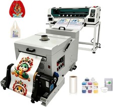 A1 (60cm) DTF Printer with Shaking Dryer, Dual XP600 Head Automatic Cleaning picture