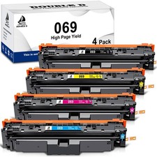 DOUBLE D 069 069H High Capacity Toner Cartridge Compatible with Canon Color i... picture
