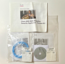 Cisco ASA 5505 Firewall v8.2 Quick Start Guide CD Kit w/ Console Cable picture