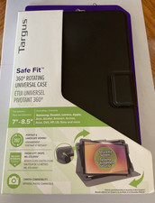 Targus Fit-n-Grip Universal Rotating Case for 7” To 8.5” Tablets - Black picture