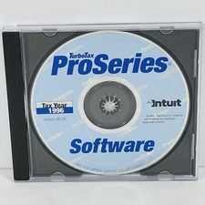 TurboTax ProSeries Software Tax Year 1996 Version 96.06 picture